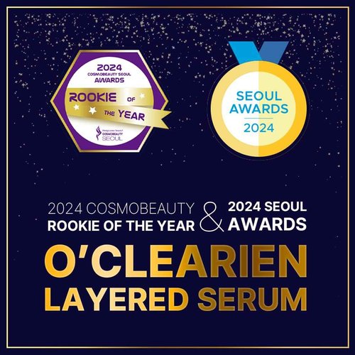 [O'CLEARIEN] Layered Natural Serum 1.01 fl.oz | Hydrating with Hyaluronic Acid, Soothing, Non-irritating for Sensitive Skin, Natural Ingredients, Paraben Free, Boosting Serum