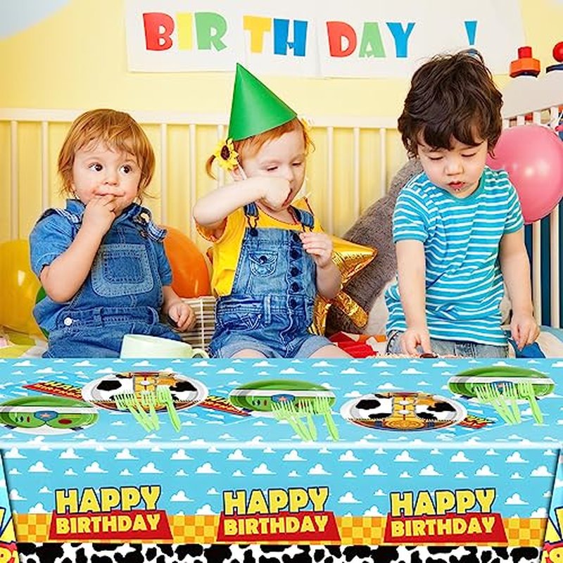 Cartoon Story Birthday Party Tableware Set for 20 Guests