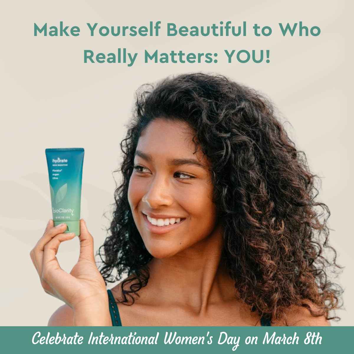 BioClarity Skin Smoothie Gel Moisturizer, 24-Hour Hydration for Normal & Oily Skin, Vegan Formula with Olive, Argan, Ceramide, 2 Fl Oz, Pack of 2