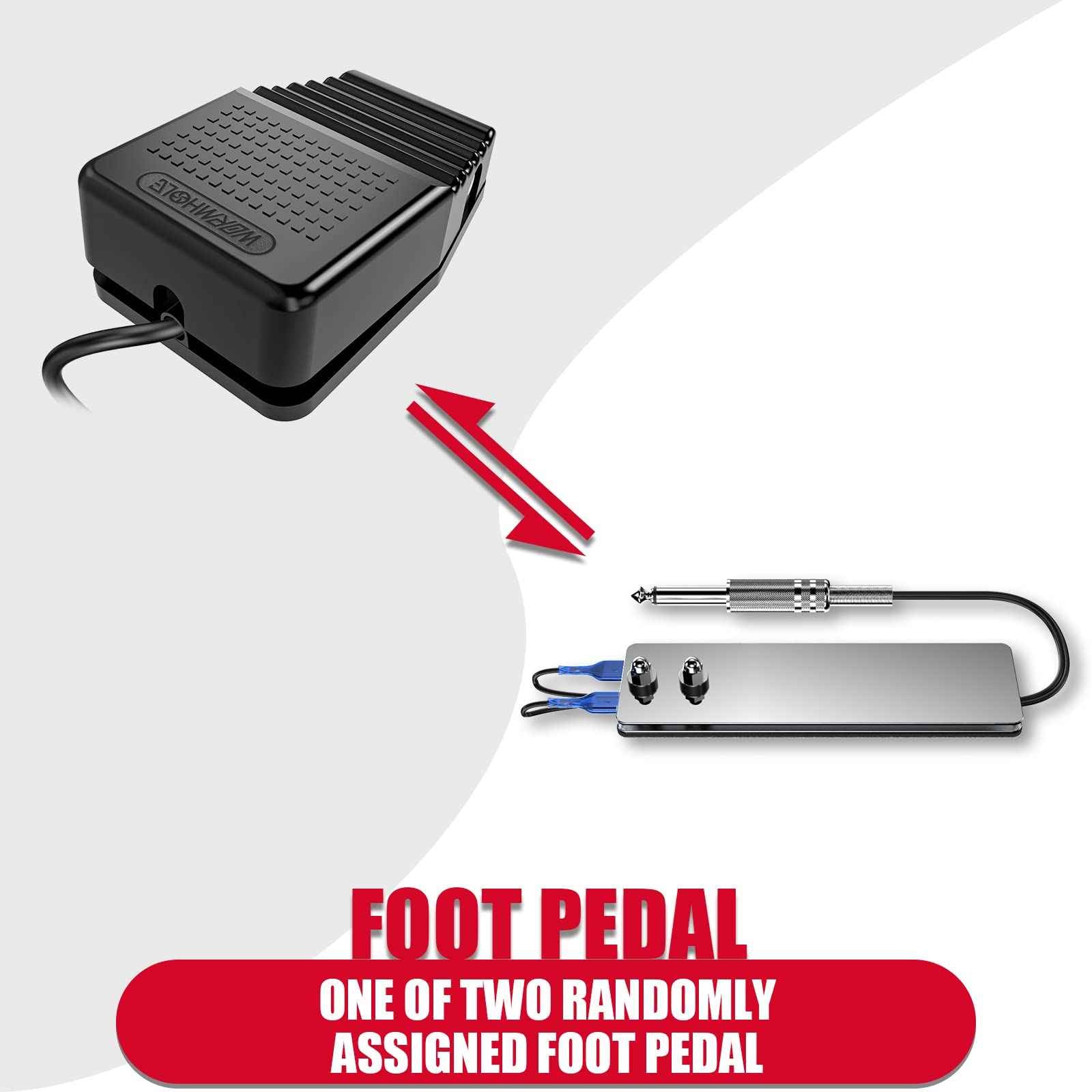 Wormhole Tattoo Kit Tattoo Gun Kit Tattoo Machine Kit for Beginners Tattoo Gun 20 Color Inks Power Supply Tattoo Pen Kit Red