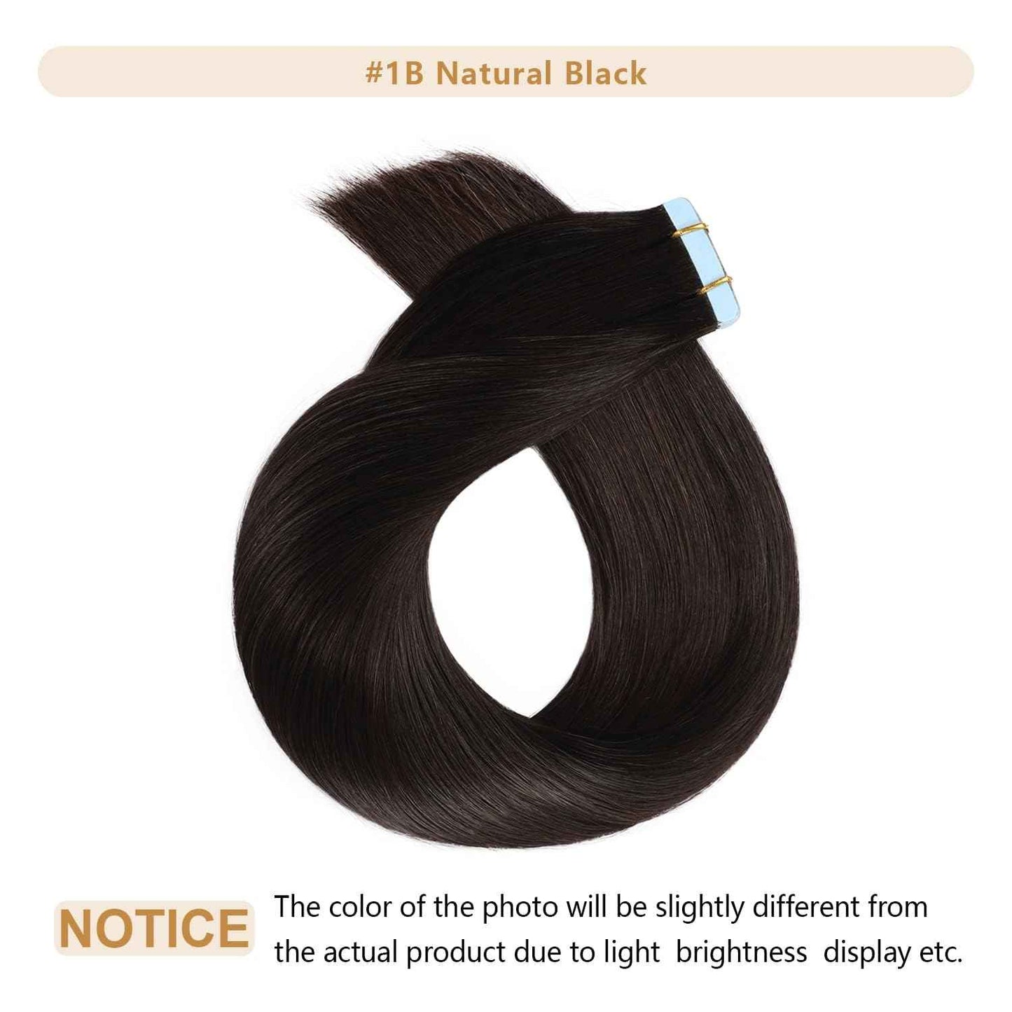 YILITE Tape in Hair Extensions Human Hair 16 inch 20pcs Off Black color 40g Silky Straight Premium Human Hai,Seamless Skin Weft Remy Hair 1b Tape ins(16 inch #1B)