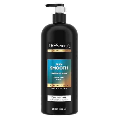 TRESemm? Silky & Smooth Anti-Frizz Conditioner for Frizzy Hair Formulated With Pro Style Technology 28 Fl Oz