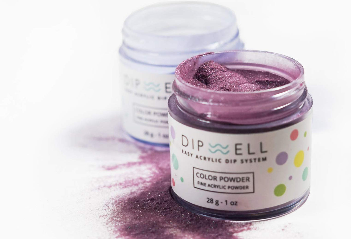 Nail DIP Powder, Pastel Color Collection, Dipping Acrylic For Any Kit or System by DipWell (PA - 17)