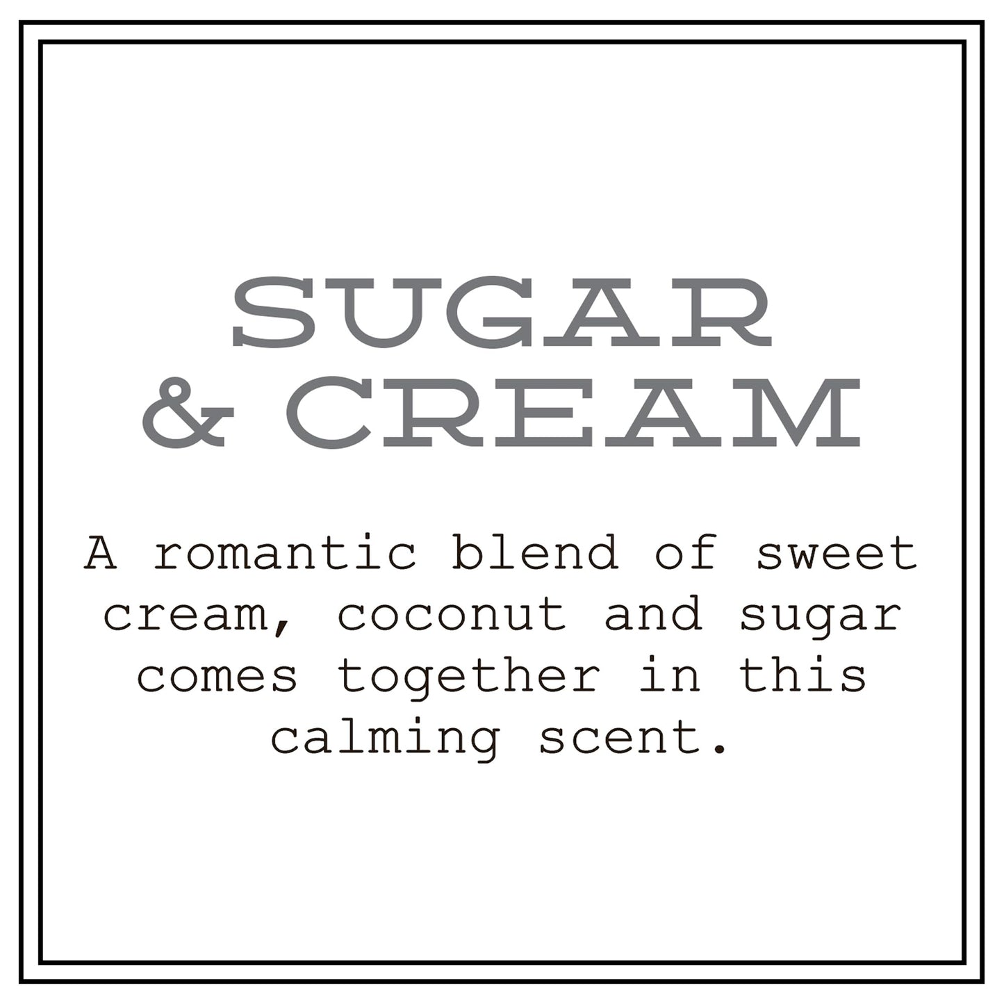 BARR-CO. Sugar & Cream Hand Soap Refill – Sweet Cream, Coconut & Sugar Scent, Natural Liquid Soap for Bathroom & Kitchen, Vegan, Moisturizing, 16 fl oz