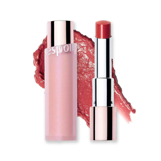 Espoir Bare Glow Lip Balm #5 Pinch Rose | Natural Sheer Color Moisturizing Lipstick, Comfortable Finish, Nourishing & Long-lasting Hydration, Cruelty-Free, Korean Makeup, 0.1 oz.