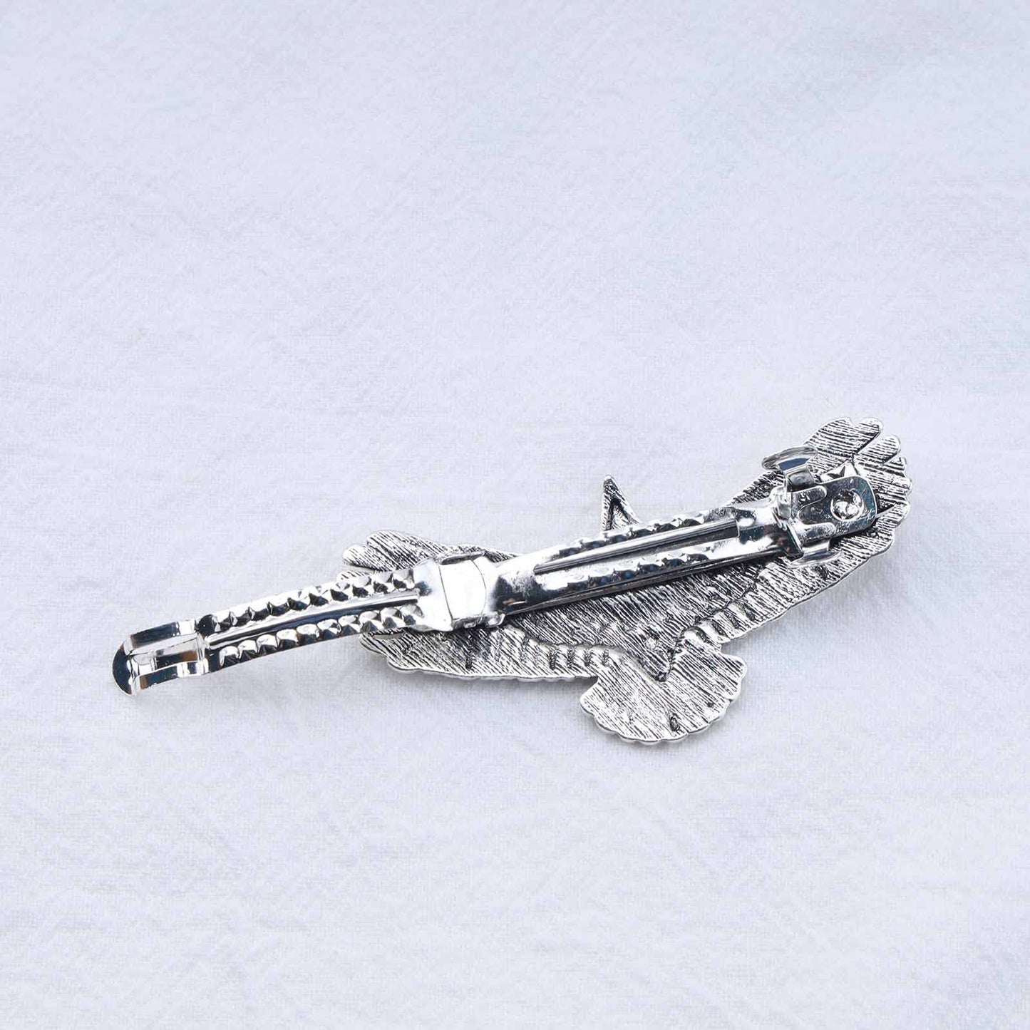 Iaceble Hair Clip Barrette Metal Bird Hair Clips Hairpin Silver, Vintage Eagle Hair Pin Accessories for Women and Girl Headdress