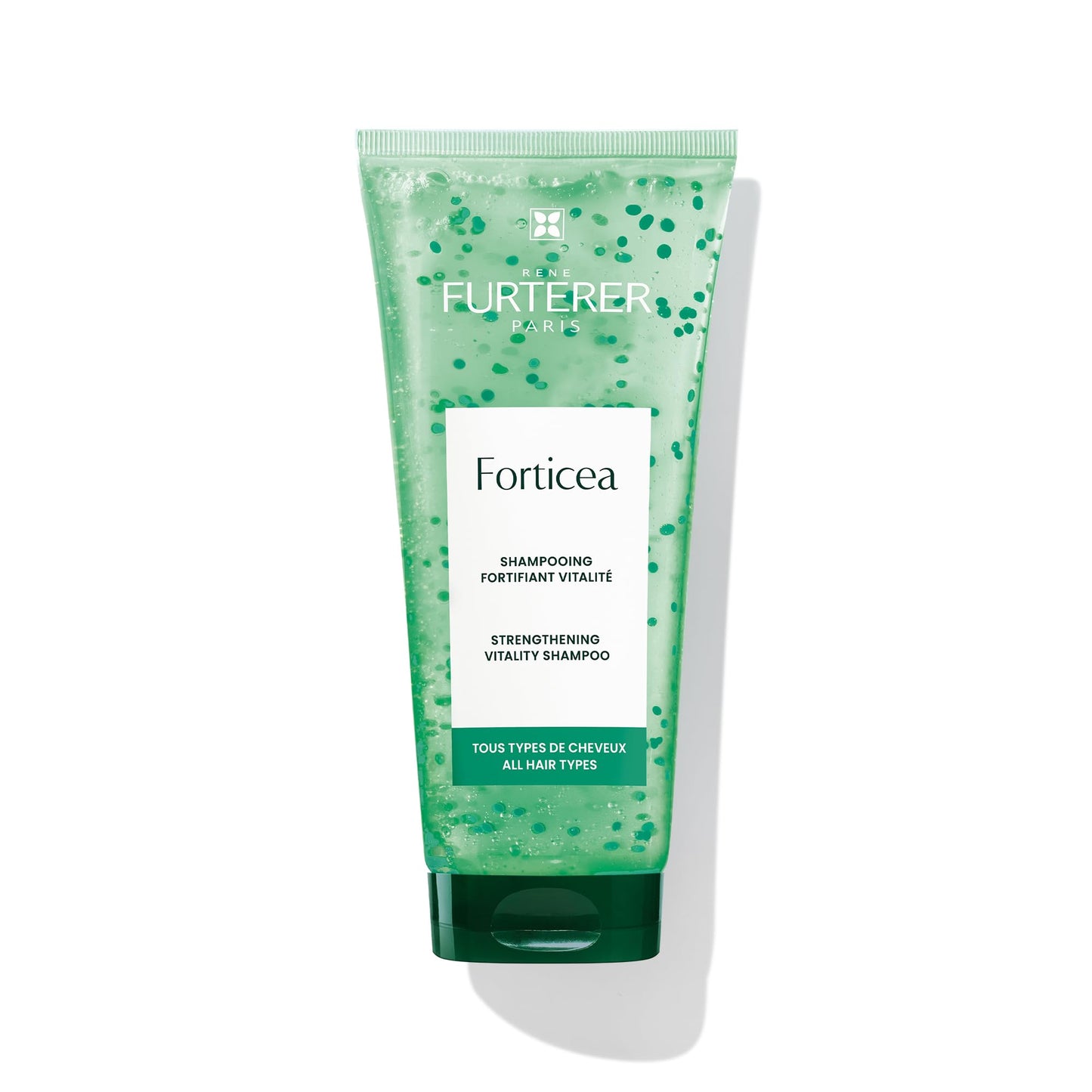 Rene Furterer Forticea Strengthening Revitalizing Shampoo - Energize Scalp with Rosemary Essential Oil, and Niacinamide - Sulfate, Paraben, Silicone-Free - Gentle Formula for Daily Use - 6.7 fl. oz.