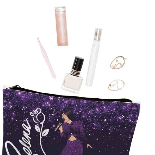 gfuhlre Singer Fans Makeup Bag Travel Toiletry Bag Music Lover Gift Song Lyrics Gift Singer Merchandise for Fans, Cool Friendship Gifts for Women Friends BFF Sister Graduation Birthday Christmas