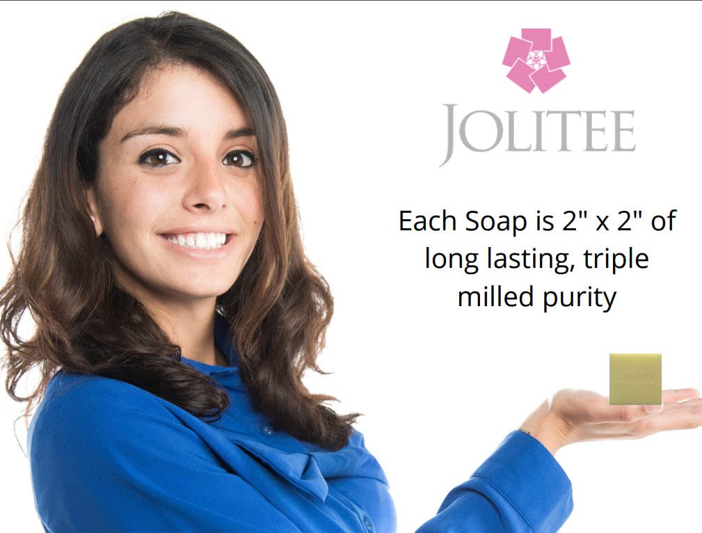 Jolitee French Milled Botanical Soap Sampler Set of 9 - Individually Wrapped Vegetable-Based Mini Soaps with Essential Oils, Shea Butter, and Natural Extracts (Floral Favorites)