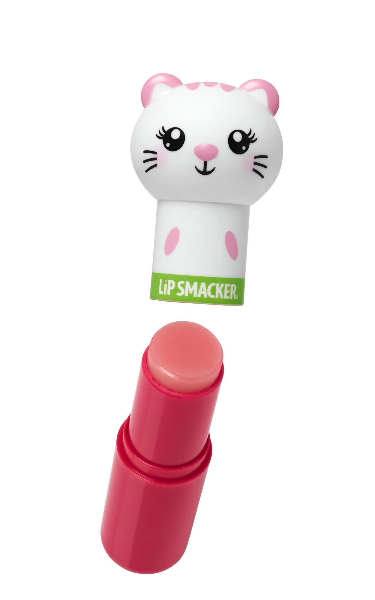 Lip Smacker Lippy Pals Kitten, Unicorn & Panda Lip Balm for Kids - Watermelon, Apple, Carrot Cake & Strawberry