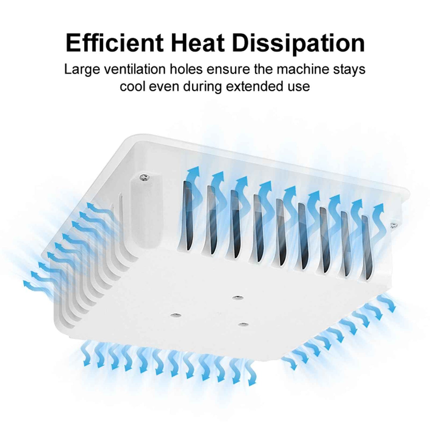 wenxintek Dust Collector for Nails,Built-in Desktop Nail Vacuum Cleaner,Powerful Suction Dust Fan,Adjustable Speed,Professional Dust Collector for Nails Tech Acrylic Gel Polishing Manicure Pedicure