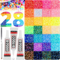 Jelly AB Rhinestone Bedazzle Kit 3mm 28 Colors 40,000pcs Craft Kit with Glue & Tools