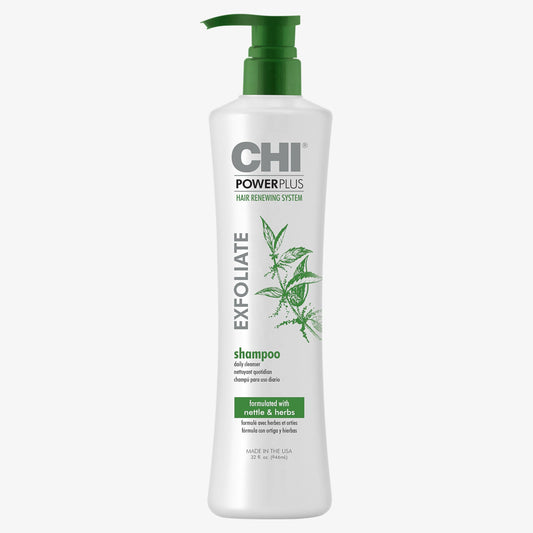 CHI Powerplus Scalp Renew System Exfoliate Shampoo, 32 Fl Oz