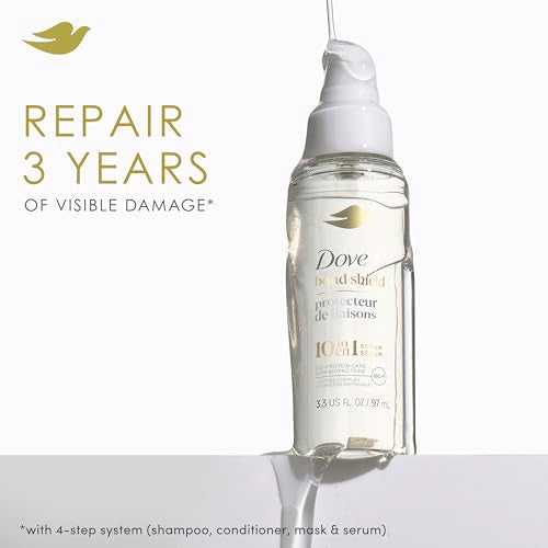 Dove Bond Strength 10-in-1 Hair Serum for Damaged Hair 3.3 fl oz