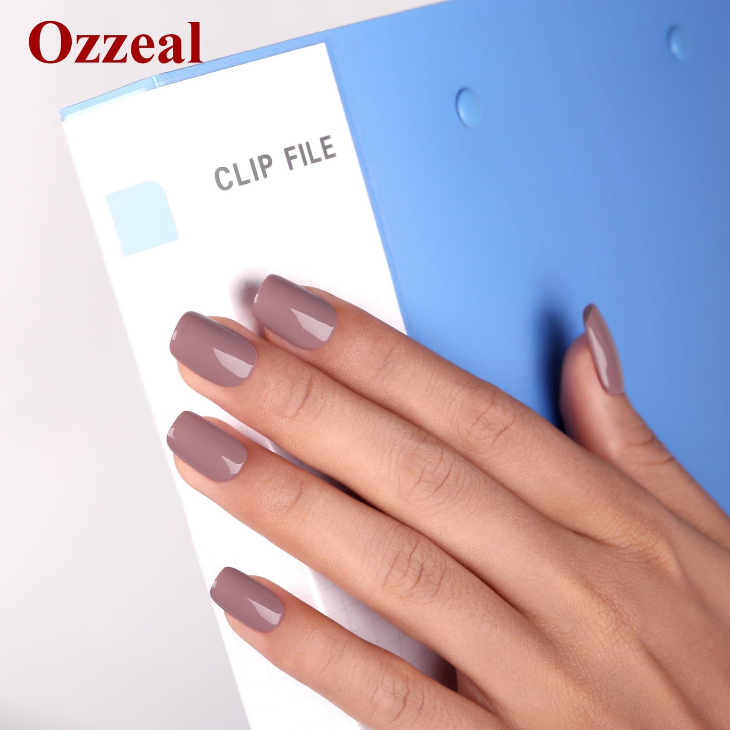 Ozzeal Gel Polish,1 Pcs 15ml Mud Brown Gel Nail Polish Autumn Winter Soak off LED UV Gel Nail Polish Art Starter Manicure Salon DIY Nail Gel Polish at Home for Girl Women