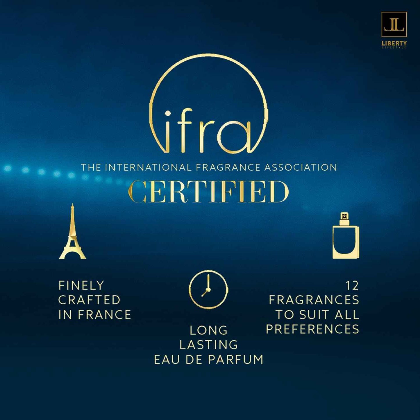 Liberty Luxury Passion Eau De Parfum for Men, Long Lasting Bold Spicy Scent Designed in France, Masculine Cologne That Draws Compliments, Perfume for men, men's fragrances,Gift for Men 100ml 3.4Oz