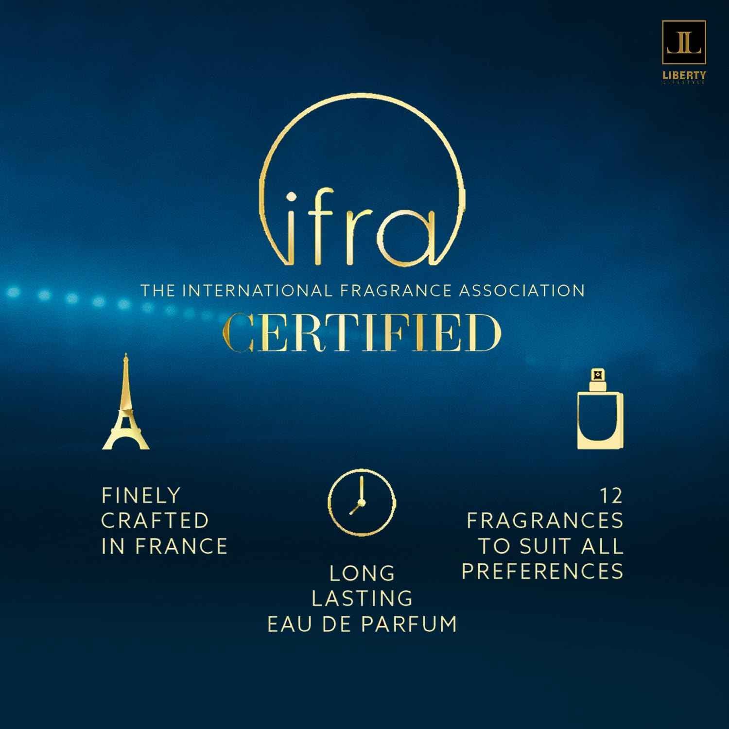 Liberty Luxury Passion Eau De Parfum for Men, Long Lasting Bold Spicy Scent Designed in France, Masculine Cologne That Draws Compliments, Perfume for men, men's fragrances,Gift for Men 100ml 3.4Oz