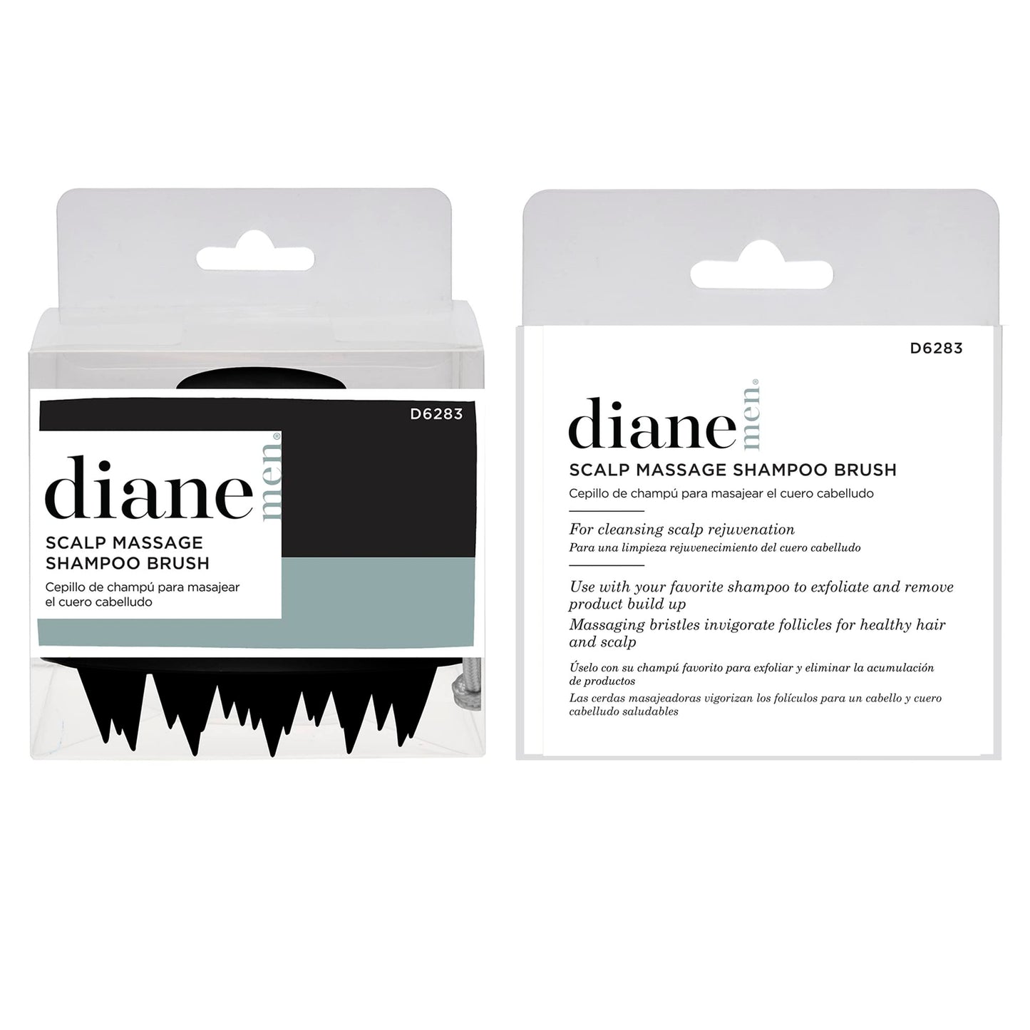 Diane Scalp Massage Shampoo Brush, D6283