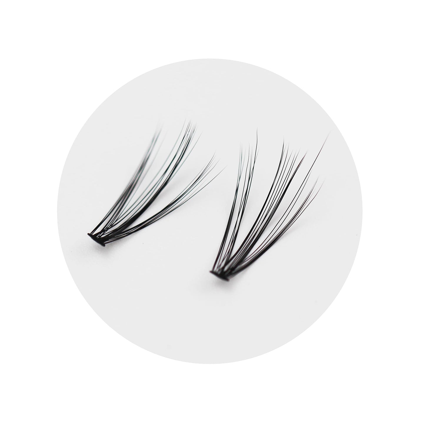 Vayator 10+12mm Mixed 12+14mm Mixed Tray Mink Eyelash Extension Natural 3D Russian Volume Faux Eyelashes Individual 20D Cluster Lashes Makeup (18mm+20mm Mixed)