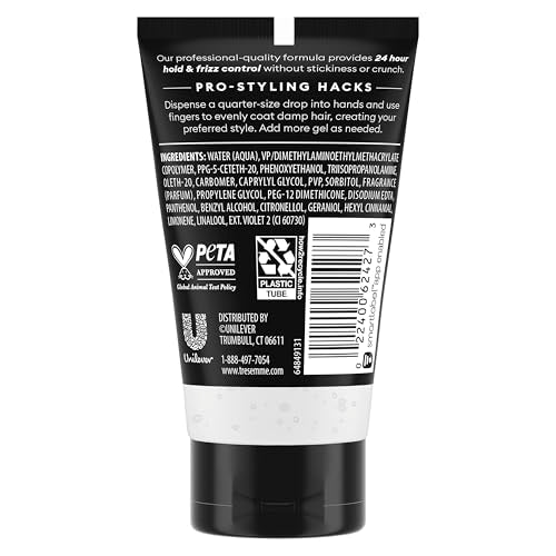 TRESemm? Hair Gel Extra Hold Pack of 24 For an Strong Hold and Lasting Shine Extra Firm Control Styling Gel for All Hair Types 2 oz