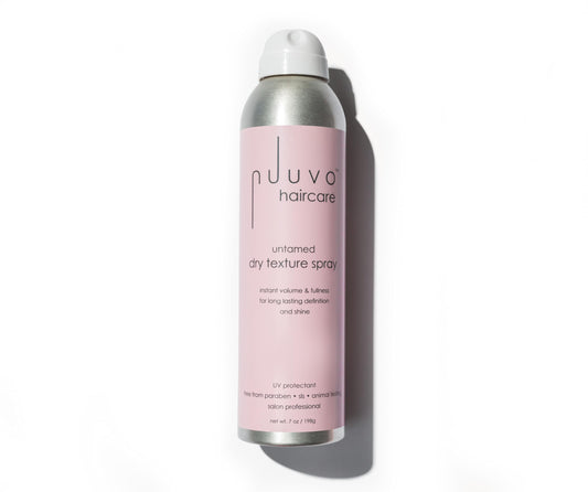 Nuuvo Untamed Dry Texture Spray Volumizing & Texturizing Spray for Lightweight Effortless Styles, UV Protection, Matte Finish, Cruelty-Free, 7oz