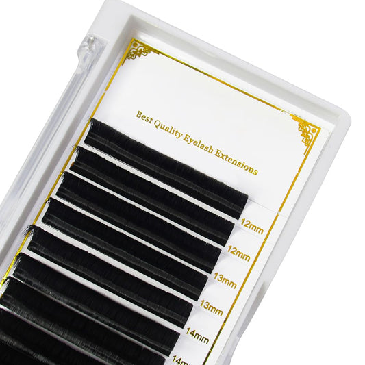 Premade Fans Eyelash Extensions 3D 4D 5D 6D Long Stem Premade Lash Extensions Fans 0.07 0.10 Pre Made Eye Lash Extension Fans C D Curl Volume Fan Lashes For Lash Extensions(5D-0.10D,9-16MIX)