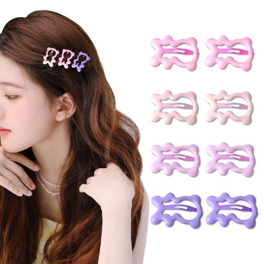 Cat Hair Clip for Women Cat Lovers Kitten Hair Clips Cute Hair Accessories Cat Hair Pins for Women Girls 8pcs Hair Clip Ins for Thick Thin Hair Kawaii Hair Accessories for Short Long Hair