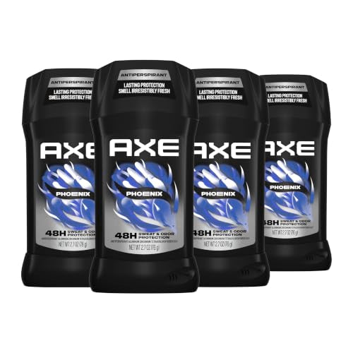 AXE Antiperspirant Deodorant Phoenix Mint & Rosemary 4 Pack 2.7 oz Men’s