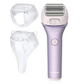 Panasonic Electric Shaver for Women, Cordless 4-Blade Shaver, Bikini Attachment, Pop-Up Trimmer, Wet Dry Operation - ES-AWL8AV (Purple)