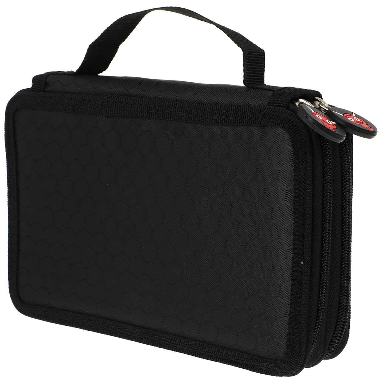 DOITOOL Nail Kit Travel Nail Polish Organizer Makeup Organizer Case Art Brush Case Manicure Tool Makeup Brush Holder Travel Cosmetic Storage Bag Fabric Japanese-style Tool Holder