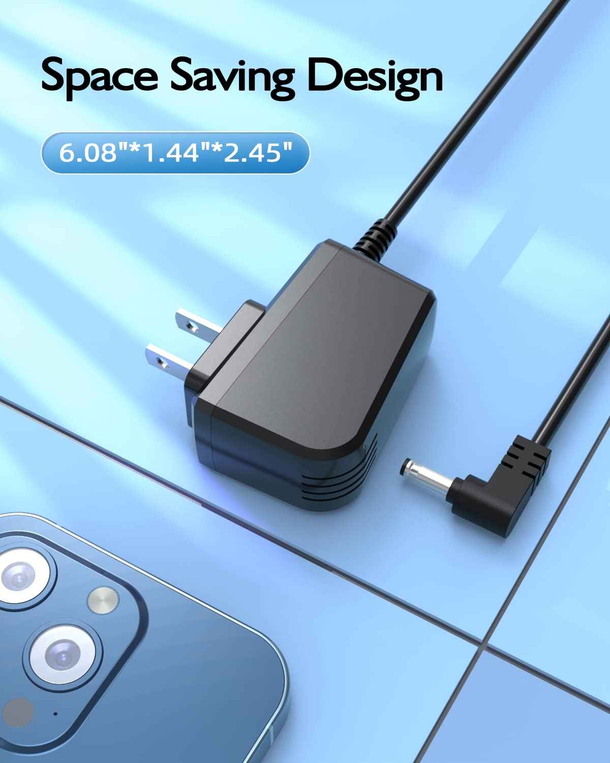 Charger Fit for Wahl Trimmer Model 9888L WNT-9 9818L 9854L 9918D WNT-8 5622 5623 9880L 9766 9918C Beard Grooming Clippers Shaver Razor Replacement Power Cord Supply for S003HU0420060