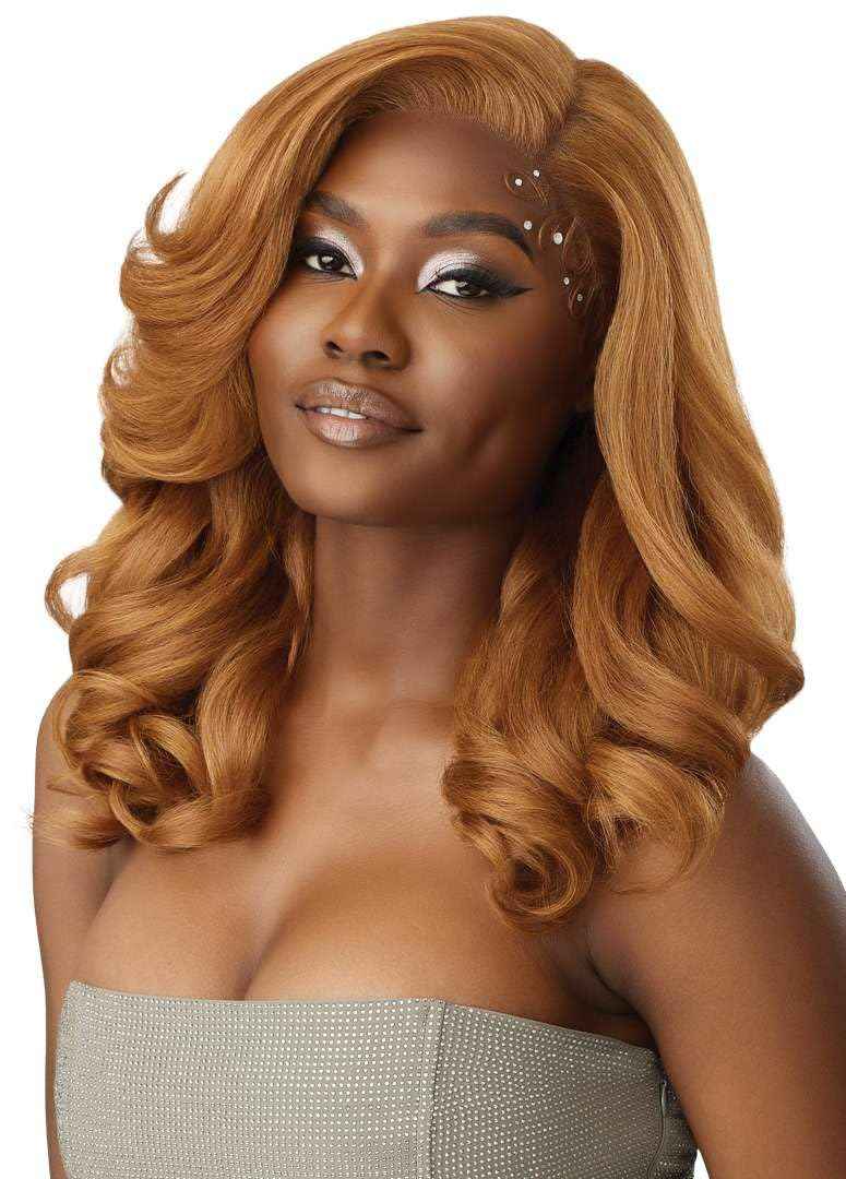 Outre Lace Front Wig - Melted Hairline - Swirlista - Swirl 108 (GOLDEN AMBER)