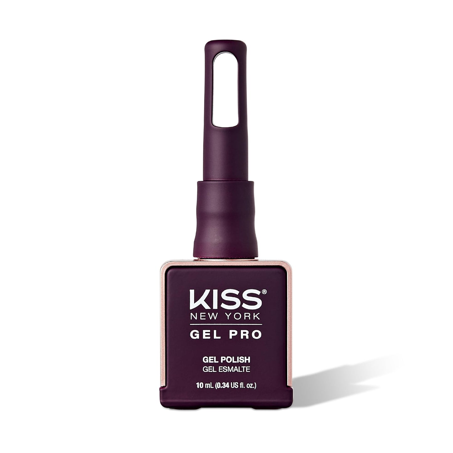 KISS NEW YORK Gel Nail Polish Soak Off UV LED Gel Polish 10mL Nail Art Salon Manicure DIY HEMA FREE, TPO FREE (Plum Pudding)