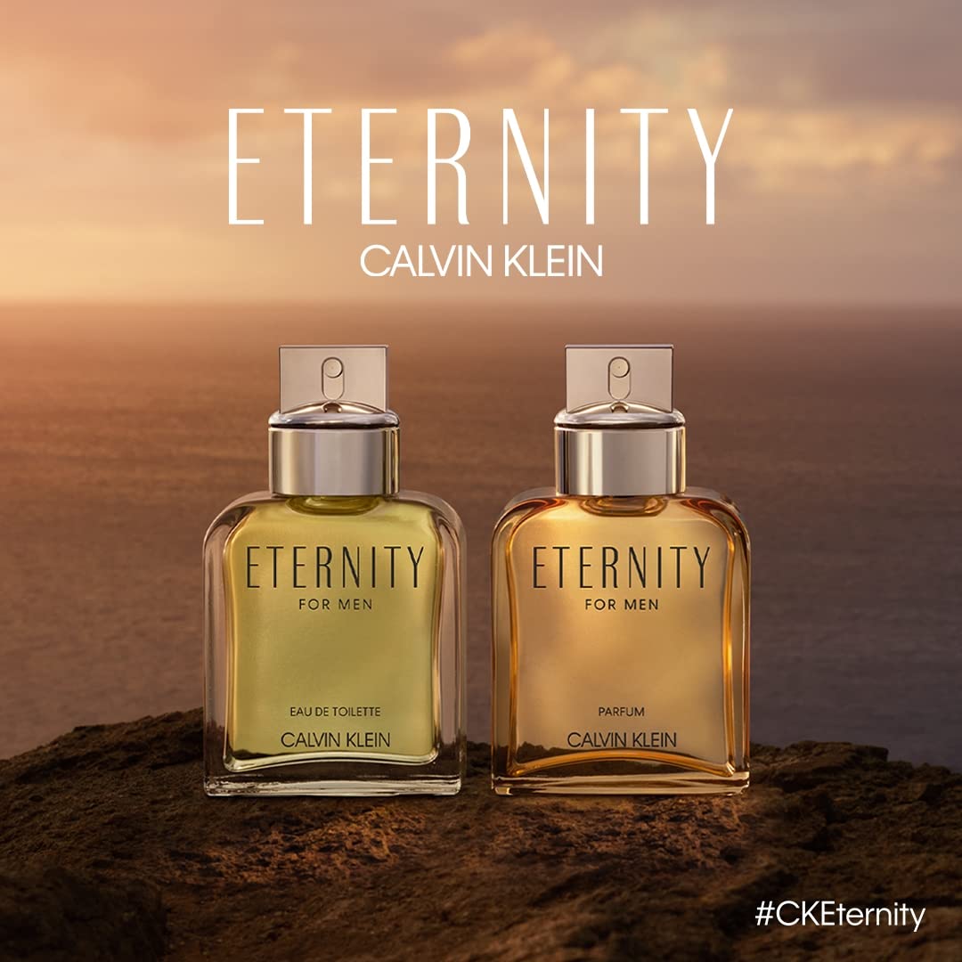 Calvin Klein Eternity for Men After Shave, 3.4 fl oz, Notes of Bergamot, Geranium, Sandalwood, and Amber