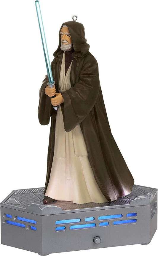 Hallmark Star Wars: A New Hope™ Collection OBI-Wan Kenobi™ Ornament W Light and Sound