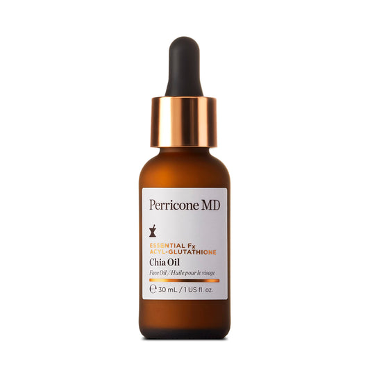 Perricone MD Essential Fx Acyl-Glutathione Chia Oil | Intensely Nourishing Face Oil | Delivers nourishment for a glowing, healthier-looking complexion, Softens appearance of wrinkles and creases