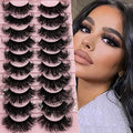 Mink Lashes 20mm Fluffy Wispy 3D False Eyelashes