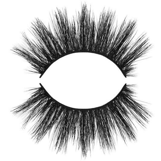 Juvia's Place Nubian Eyelashes Egypt - Eyelash Extension for Day or Night Use, Vegan Mink Lashes, Cruelty-Free Fluffy Lashes, Reusable Adhesive Eyelashes, Matte Black Mink Eyelashes Natural Look