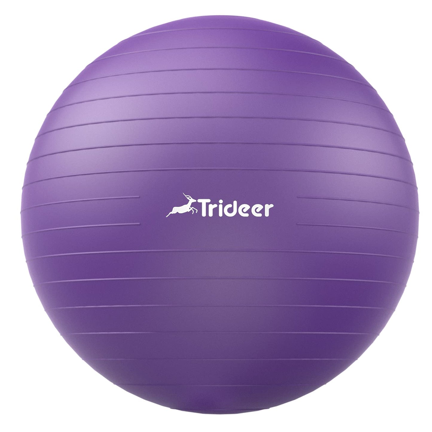 Trideer Yoga Ball Exercise Ball for Working Out, 5 Sizes Gym Ball, Birthing ball for Pregnancy, Swiss Ball for Physical Therapy, Balance, Stability, Fitness, Office Ball Chair, Quick Pump Included