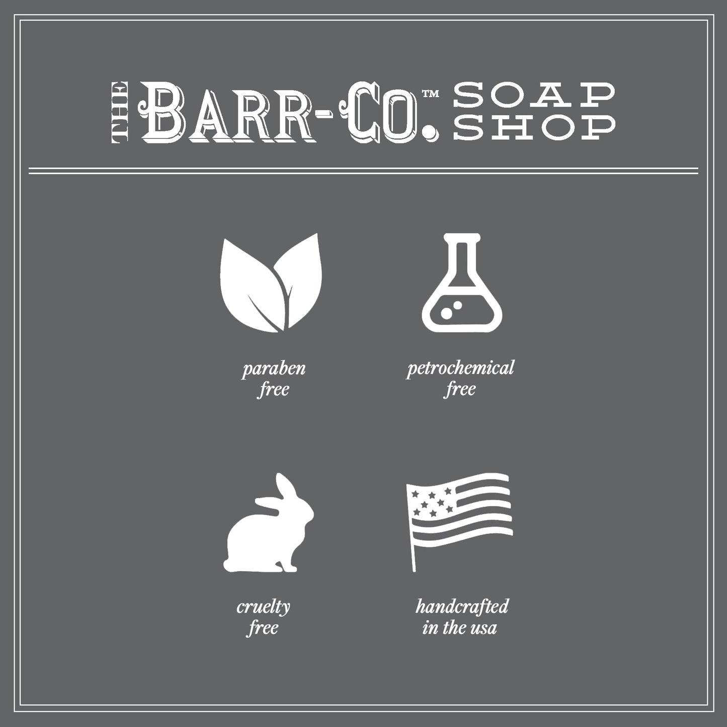 BARR-CO. Lemon Verbena Hand Soap Refill, Cheerful Citrus Scent with Herbaceous Notes, Natural Liquid Soap for Bathroom & Kitchen, Vegan Formula, 16 fl oz