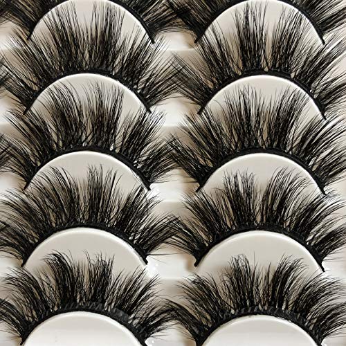 20MM Dramatic False Eyelashes 16 Pairs - 2 Styles 5D Mink Lashes