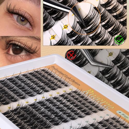Manga Lash Clusters 10-16mm Wispy C-Curl Eyelash Extensions