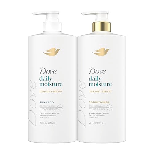 Dove Daily Moisture Shampoo & Conditioner Set - Dry Hair, 28 Fl Oz