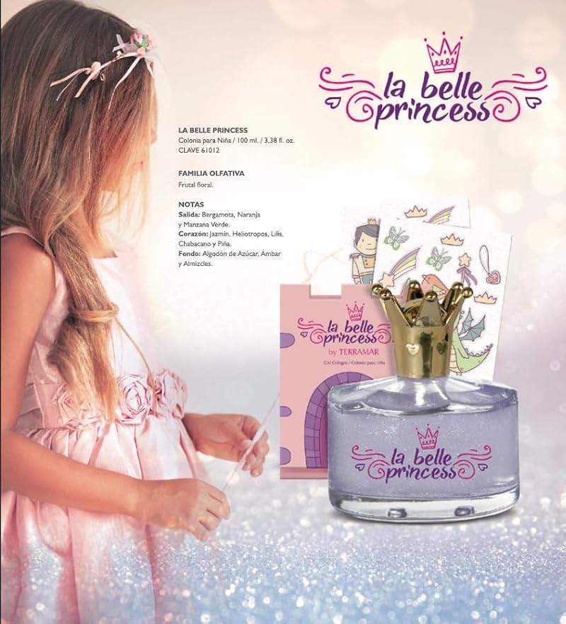 La Belle Princess Girls' Cologne 3.38 fl. oz. Fruity Floral