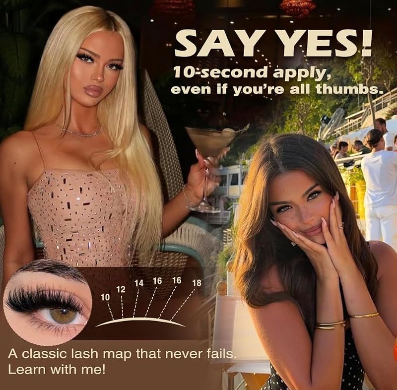 Wispy Lash Clusters 10-18mm 144pcs - DIY Eyelash Extensions
