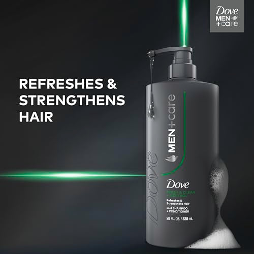 Dove Men+Care 2-in-1 Shampoo & Conditioner, 28 fl oz