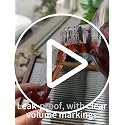 4-in-1 Travel Dispenser Bottle Set with 30ML Containers