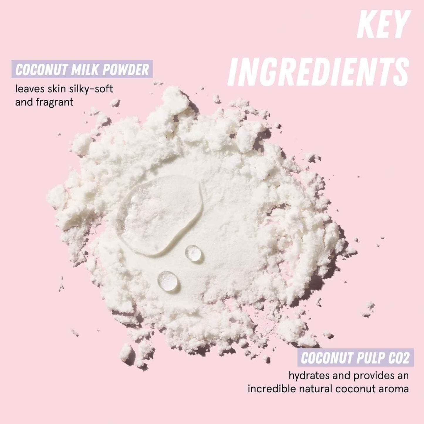 HERBIVORE Coconut Milk Bath Soak | Deeply Hydrating + Skin Softening, Soothing Light Coconut Scent, Vegan, Plant-Based, 237 mL / 8 oz (2-pack)