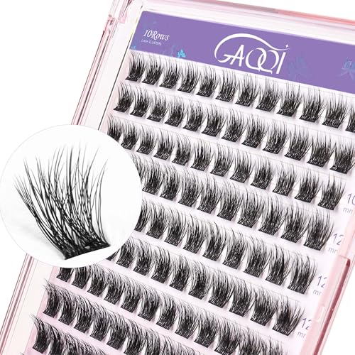 GAQQI Cluster Lash Extensions 10-14mm 3D Volume 120 Pack