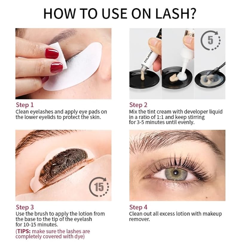 DATANSUN 5-in-1 Eyebrow & Eyelash Makeup Kit - 02 Brown, Waterproof & Long Lasting